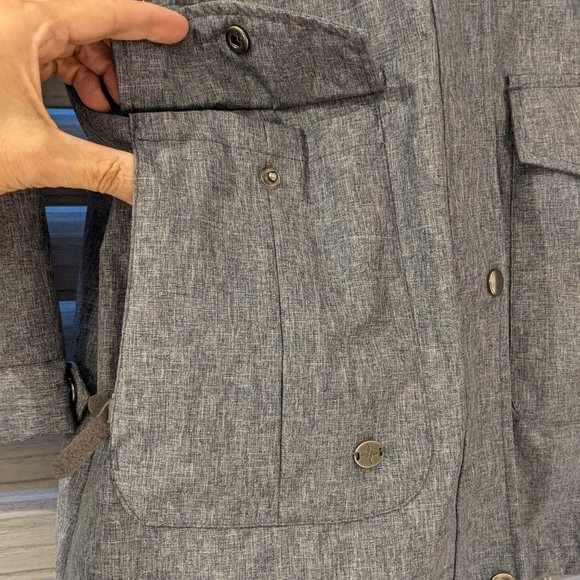 McKinley Blue Zip up Hooded Jacket Small - Picture 5 of 12